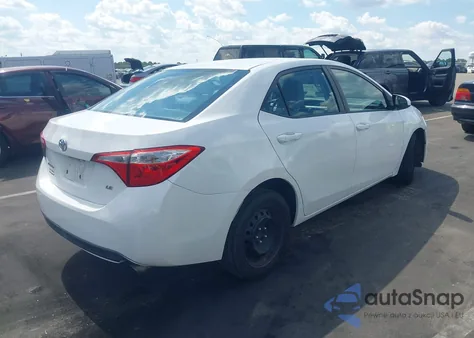 2015 Toyota Corolla Le z USA, uszkodzony, nr VIN 2T1BURHE5FC283396